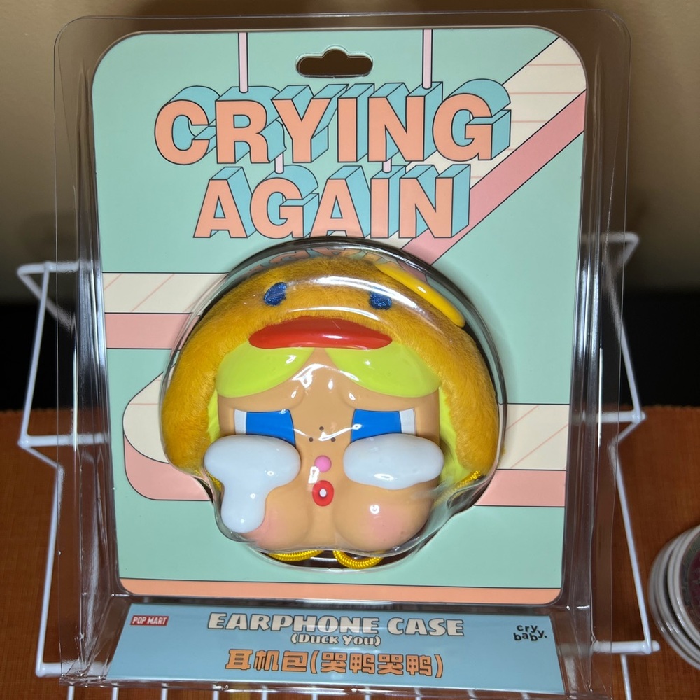 🧸 POP MART CRYBABY – Crying Again Series

“Duck You” Earphone Case 🐥😭: